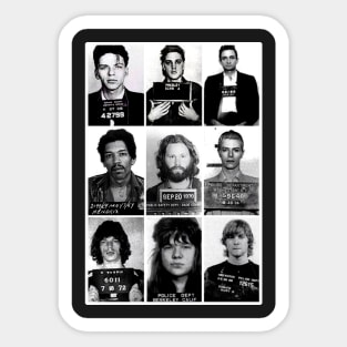 Mugshots Sticker